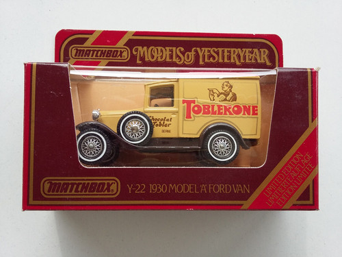 Models yesteryear 22 1930 - models, of