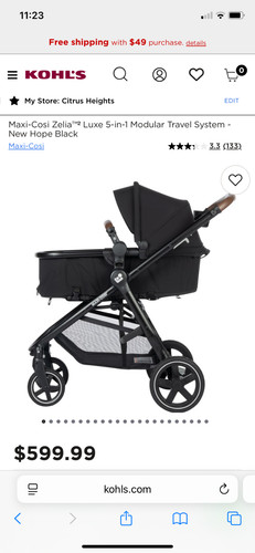 Maxi cosi zelia - maxi, stroller