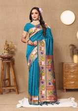 Sari Indien Designer Pour