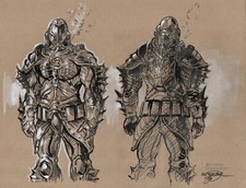 dessin de recherche scaphandre