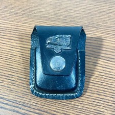 1997 Harley-Davidson Zippo + Leather Case | FLSTF Fat Boy Vintage Motorcycle USA