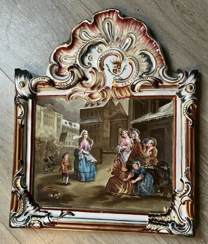 Belle curieuse plaque - belle,