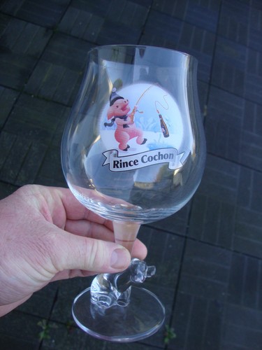 Rare verre rince cochon - rare,