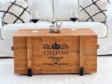 Coffre Table Basse Bois Massif