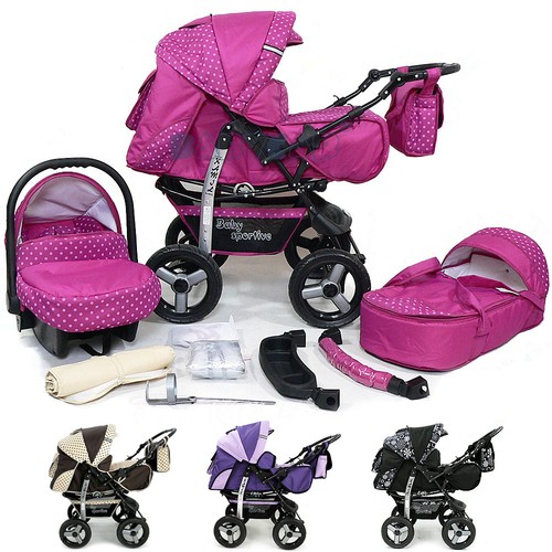 Poussette landau 3en1 - poussette,