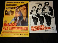 MASSACRE A LA TRONCONNEUSE The Texas Chain Saw Massacre 2 affiches cinema 1974 µ