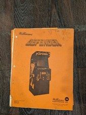 Williams-  Arcade -  Defender Operation Manual 