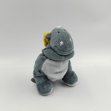 Petit doudou dragon bleu