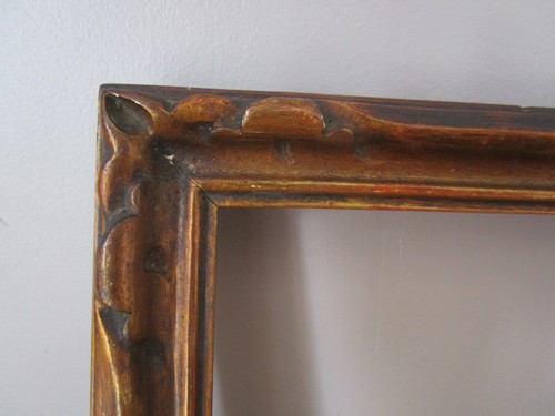 Cadre ancien bois sculpté - cadre, en