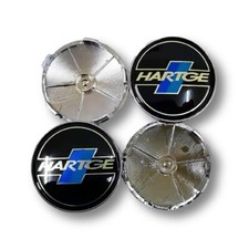 Pour BMW HARTGE 4x68mm Refit Enjoliveurs de moyeu Hubcaps Centre Caps Résine