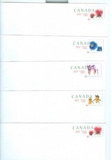 Canada; entiers postaux neufs; 10 enveloppes # 9 / mint postal stationary 11190