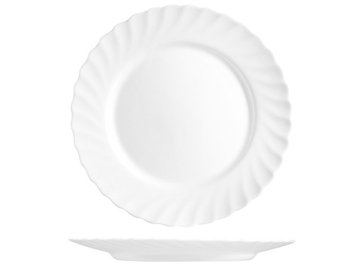 Arc piatto verre - piatto, en