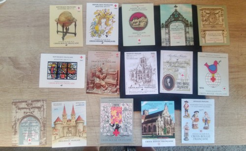 Lot carnets timbres - carnets,