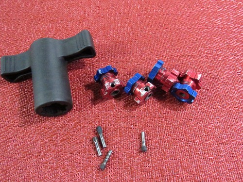 Traxxas aluminum 17mm splined - aluminum,