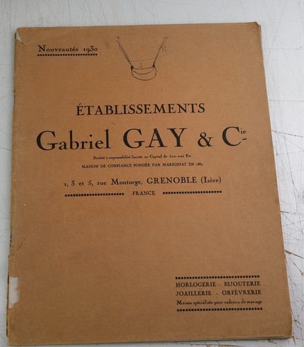 Catalogue 1930 etablissements - 1930,
