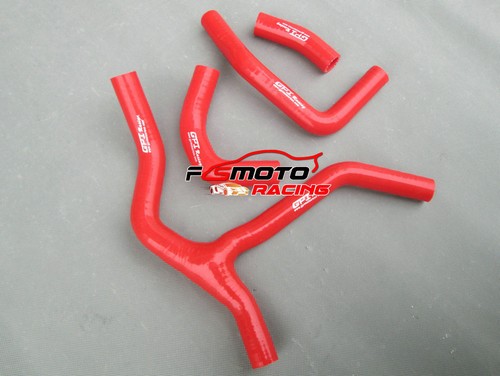 Red silicone radiator - red, hose