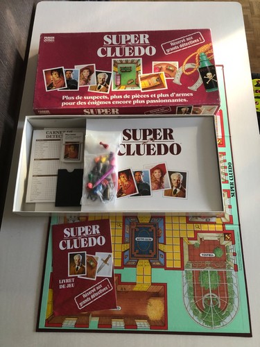 Super cluedo jeu societe - cluedo,