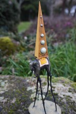 SD04  FIGURINE STATUETTE TENTATION  ST ANTOINE ELEPHANT SALVADOR DALI SCULPTURE