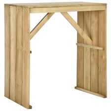 Bois de Pin Imprégné Table