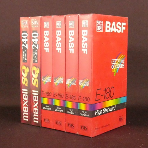 Lot cassettes vhs vierges - lot,