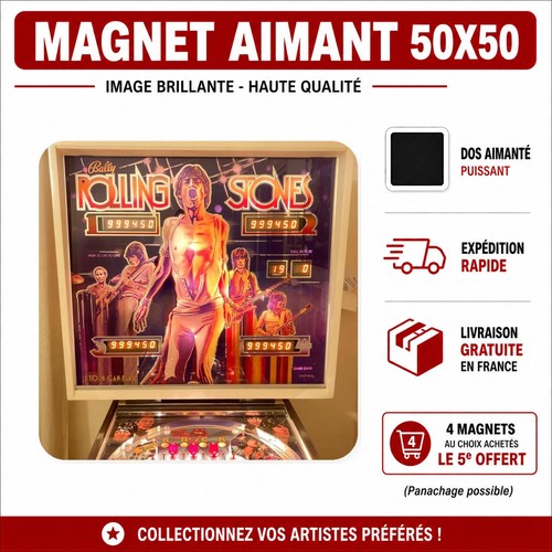 Magnet rolling stones bally - magnet,