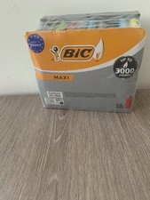 50 Briquets Bic Maxi