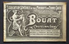 Bouat Castelnaudary (Aude 11) Terracotta Products Establishment Catalogue