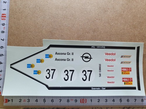 Decals opel ascona gr - decals, gr.ii