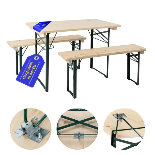 Ensemble table banc - table,