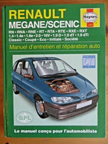 Renault megane scenic manuel - renault,
