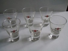 LOT 6 VERRES ALCOOL MARTINI
