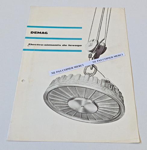 Demag electro aimant - ,
