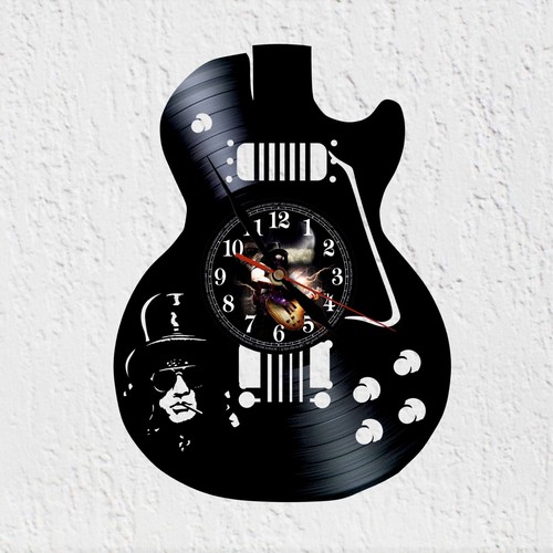 Horloge murale disque - , vinyle