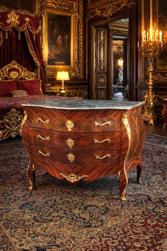 Grande commode bois - bois, massif