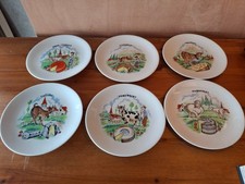 6 ASSIETTES A FROMAGE