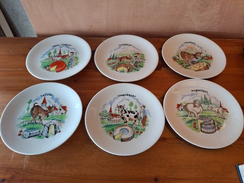 Assiettes fromage - 6,