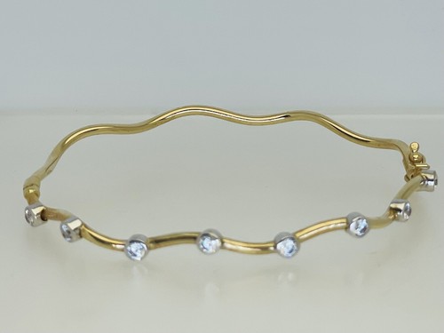 Bracelet manchette vintage - vintage, or
