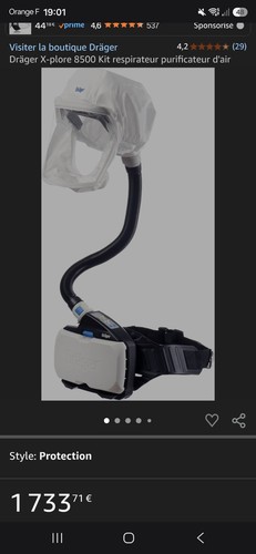 Appareil respiratoire drager - appareil,