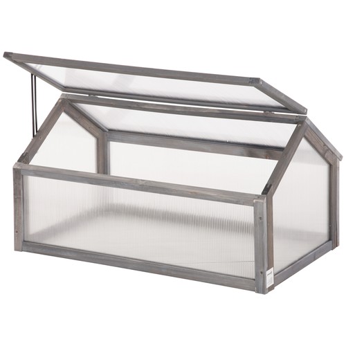 Mini serre bois - , polycarbonate