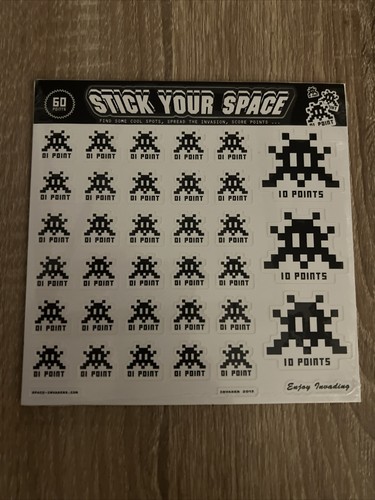 Invader sticker points - ,