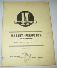 Massey Ferguson MF 1105 1135 1155 Tractor I&T Shop Service Repair Manual MF-31