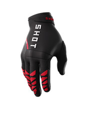 GANTS MOTO SHOT CORE ROUGE