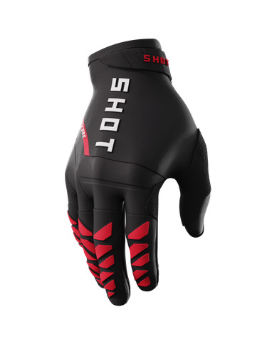 Gants moto shot core rouge - shot,