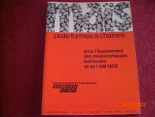 USE GUIDE TO COMBINE CHAIN PLATFORM AND AM 1200 SOMECA