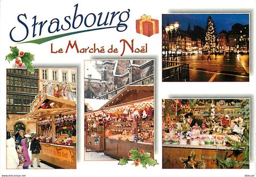 Carte postale marchés - carte,