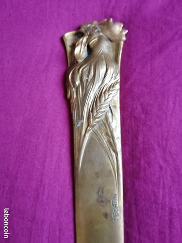 Coupe papier bronze - coupe,