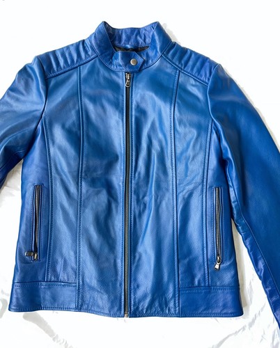 Veste cuir - veste, en