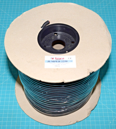 Bobine 100m câble haut - bobine, de