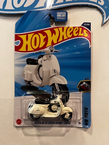 2025 hot wheels white vespa - wheels, 90