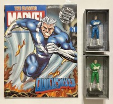 Eaglemoss Marvel Classic #71 Quicksilver + Legends Exclusive Green Variant